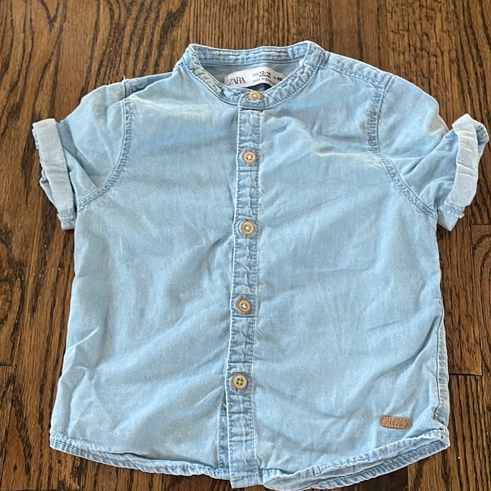 Kids Zara button down shirt
